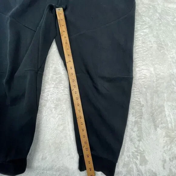 Nike Tech Fleece Sweat Pants Mens2XL Black Joggers Cargo Zip Pocket Tapered *See - Picture 6 of 12